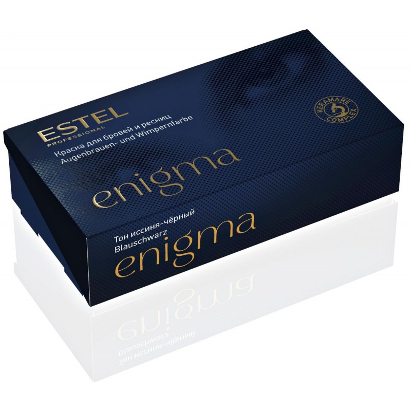 estel professional enigma / Краска для бровей и ресниц, иссиня черный, 20 мл Estel Professional Enigma / Краска для бровей и ресниц, иссиня-черный, 20 мл — изображение 1