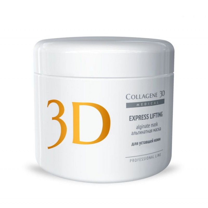 Альгинатная маска для лица и тела express lifting с экстрактом женьшеня, 200 гр,, collagene 3d medical Альгинатная маска для лица и тела EXPRESS LIFTING с экстрактом женьшеня, 200 гр,, COLLAGENE 3D Medical — изображение 1