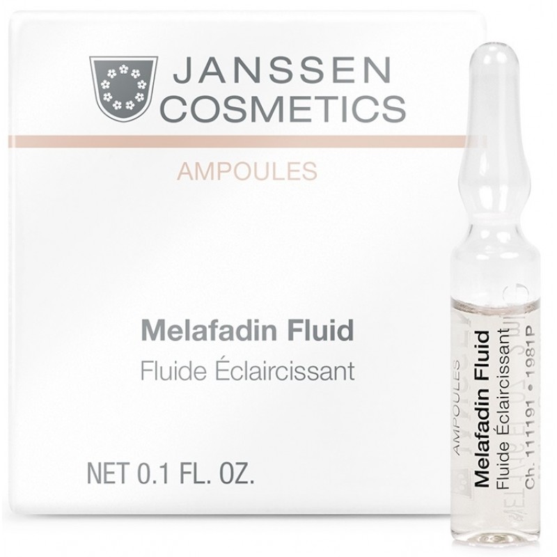 janssen Мelafadin fluid Осветляющий концентрат 2 мл JANSSEN Мelafadin Fluid Осветляющий концентрат 2 мл — изображение 1