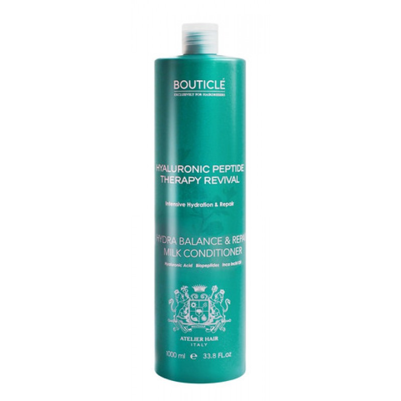 Кондиционер увлажняющий для сухих и поврежденных волос / Hydra Balance&Repair Milk Conditioner, 1000 мл, УХОД, BOUTICLE — изображение 1