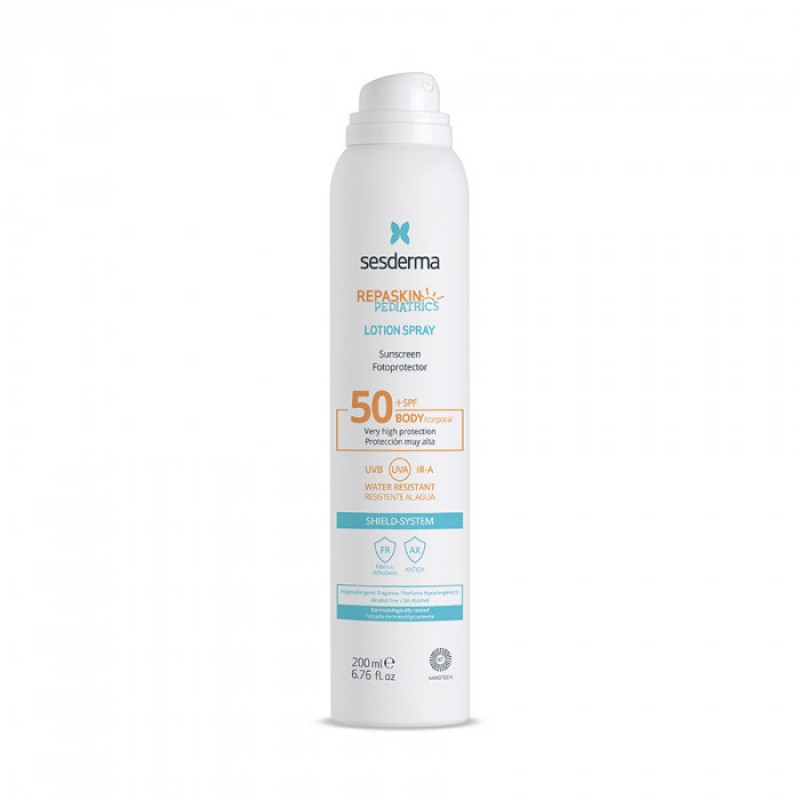 repaskin pediatrics aerosol transparent spf50 – Спрей солнцезащитный для детей spf50, 200 мл. REPASKIN PEDIATRICS Aerosol transparent SPF50 – Спрей солнцезащитный для детей SPF50, 200 мл. — изображение 1
