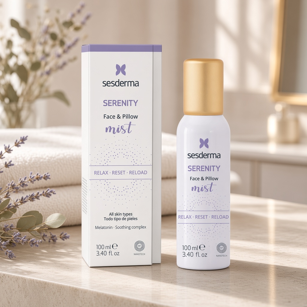 sdr40005725, serenity Спрей мист ночной для лица, 100 мл, sesderma sdr40005725, SERENITY Спрей-мист ночной для лица, 100 мл, SESDERMA — изображение 1
