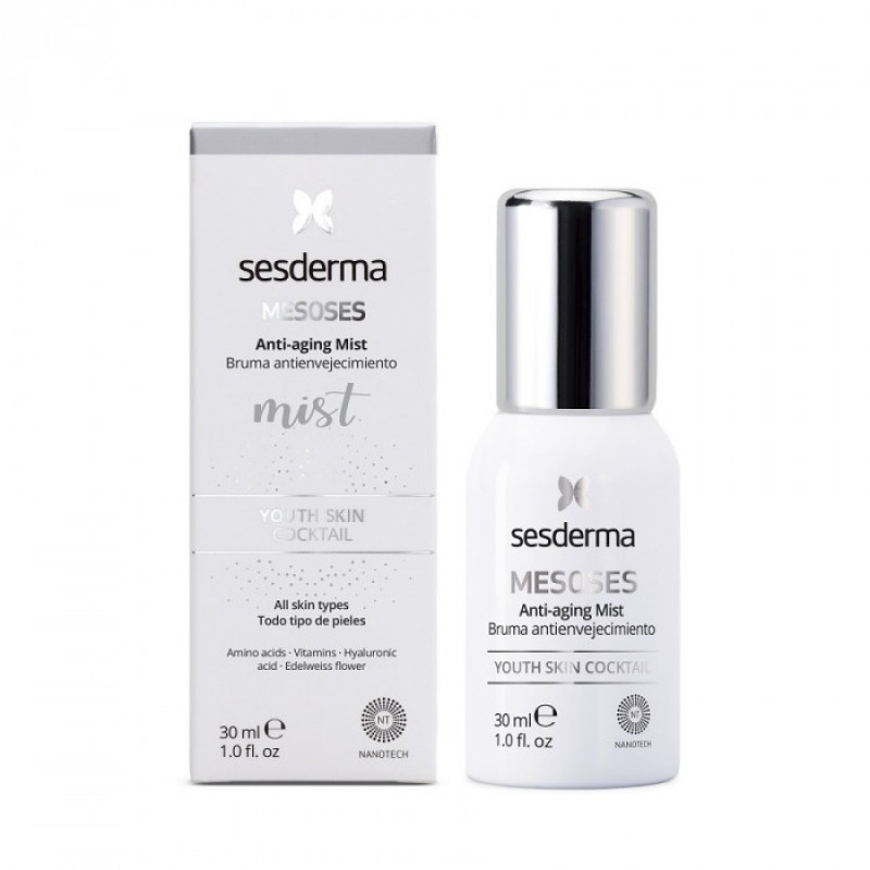 mesoses mist – Спрей мист липосомальный mesoses, 30 мл. MESOSES Mist – Спрей-мист липосомальный MESOSES, 30 мл. — изображение 1
