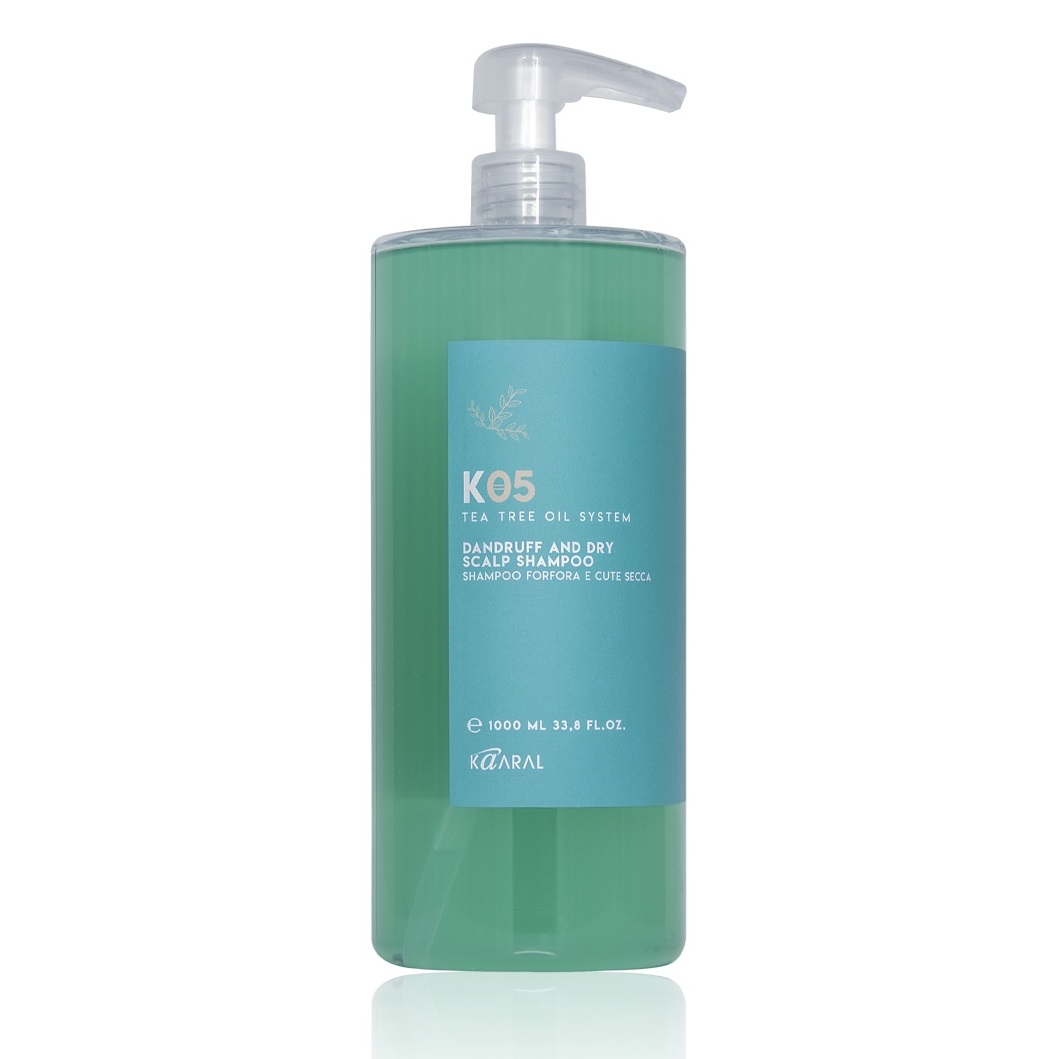 К05 dandruff and dry scalp shampoo. ШАМПУНЬ от перхоти для сухой кожи головы, 1000 мл, kaaral К05 DANDRUFF AND DRY SCALP SHAMPOO. ШАМПУНЬ от перхоти для сухой кожи головы, 1000 мл, KAARAL — изображение 1