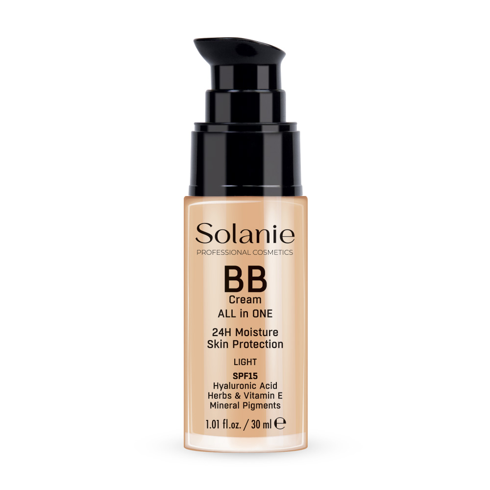 so10922, bb крем светлый / light bb cream all in one spf15, 30мл, solanie SOLANIE Light BB cream All in One SPF15 BB крем светлый 30 мл — изображение 1
