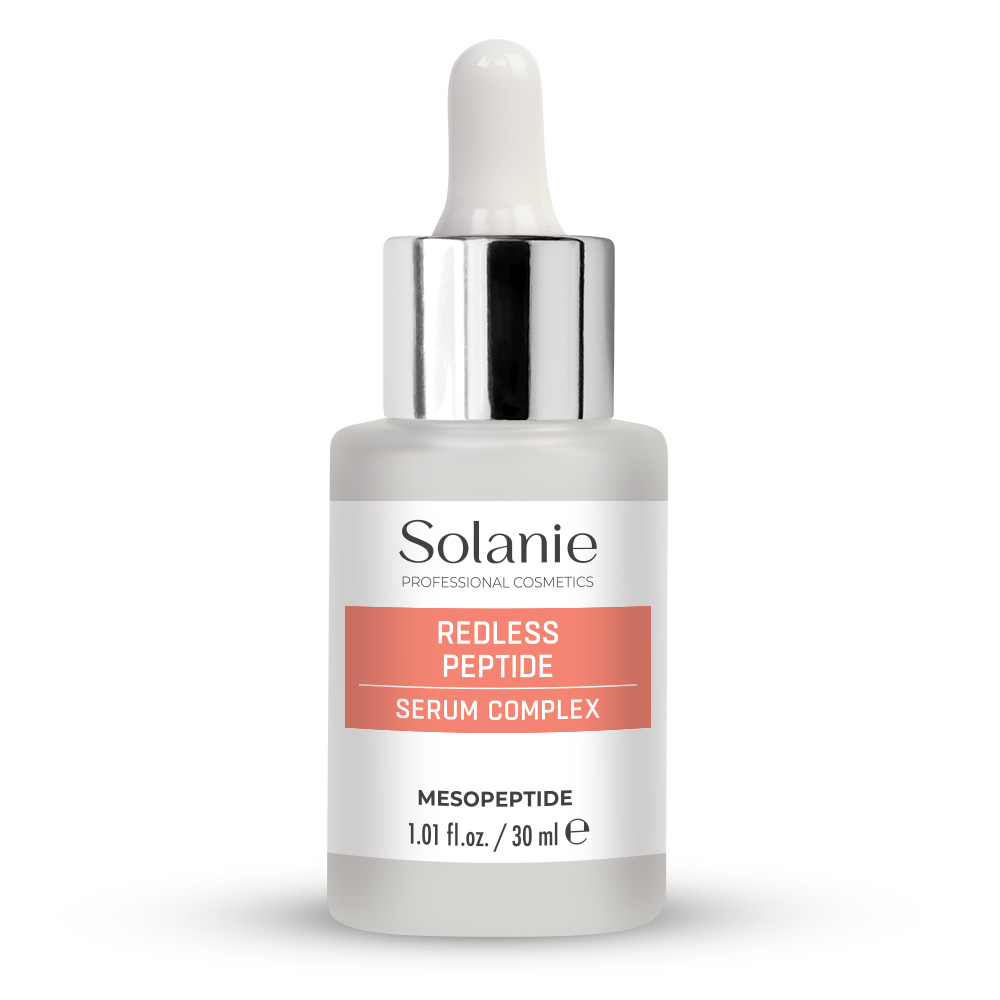 so11223, Пептидная сыворотка для кожи с куперозом / mesopeptide redless peptid serum complex, 30мл, solanie SOLANIE MESOPEPTIDE Redless Peptid serum complex Пептидная сыворотка для кожи с куперозом 30 мл — изображение 1