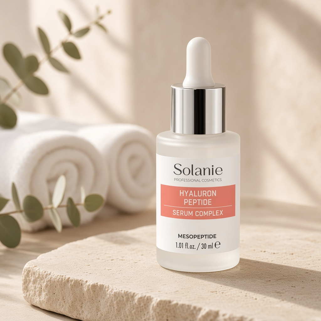 solanie mesopeptide hyaluron peptid serum complex Пептидная увлажняющая сыворотка 30 мл SOLANIE MESOPEPTIDE Hyaluron Peptid serum complex Пептидная увлажняющая сыворотка 30 мл — изображение 1