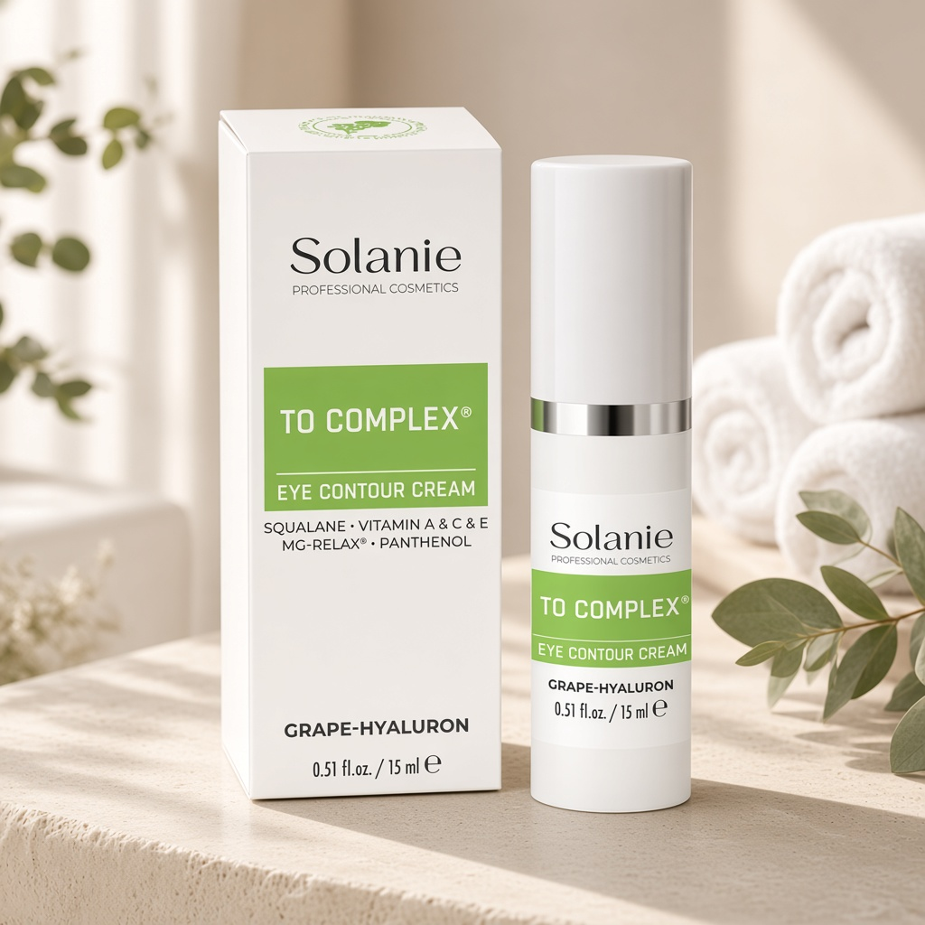 solanie grape hyaluron eye contour cream with to complex Крем для кожи вокруг глаз с ТО комплексом 15 мл SOLANIE GRAPE HYALURON Eye contour cream with TO Complex Крем для кожи вокруг глаз с ТО комплексом 15 мл — изображение 1