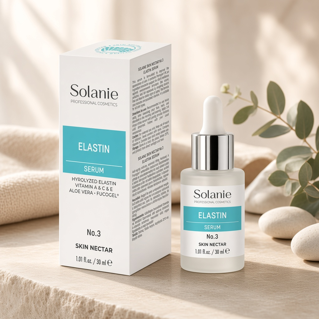 solanie skin nectar №3 elastin serum Сыворотка №3 укрепляющая 30 мл SOLANIE Skin Nectar №3 Elastin serum Сыворотка №3 укрепляющая 30 мл — изображение 1