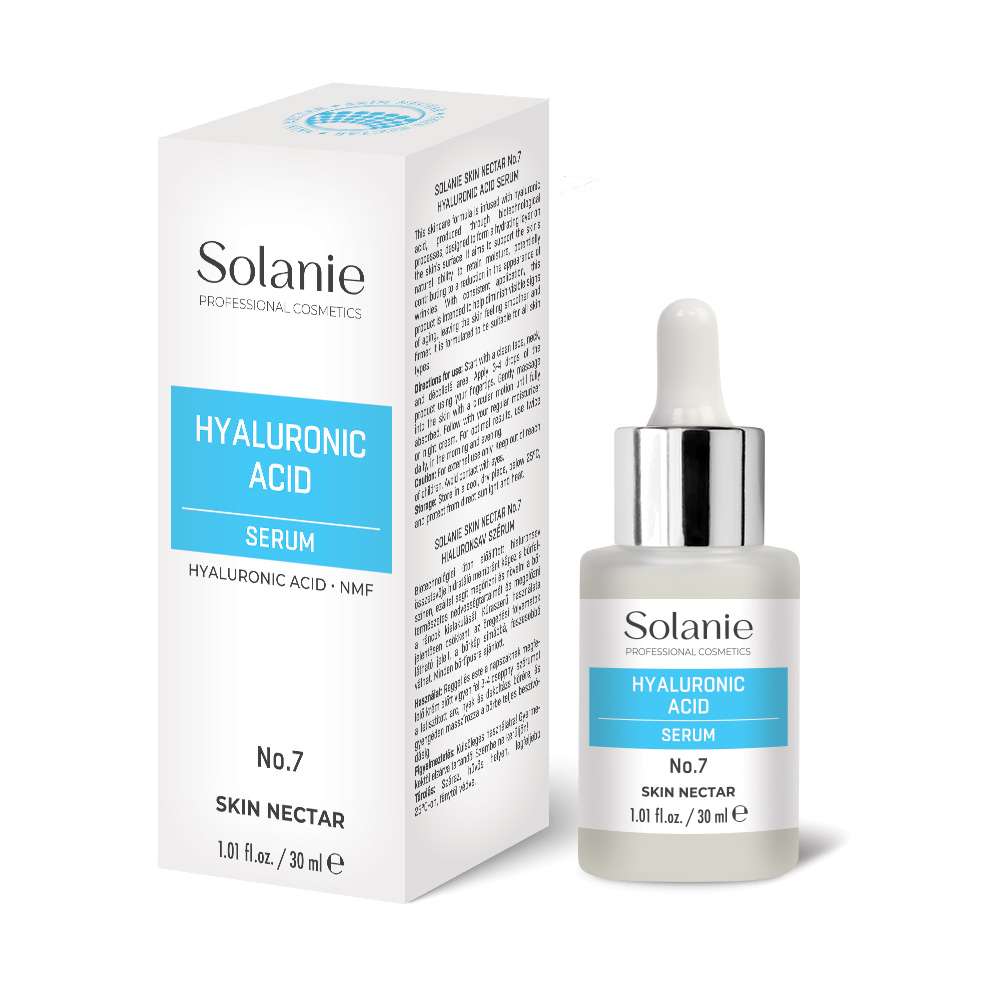so30517, Сыворотка №7 с гиалуроновой кислотой / skin nectar №7 hyaluronic acid serum, 30мл, solanie SOLANIE Skin Nectar №7 Hyaluronic Acid serum Сыворотка №7 с гиалуроновой кислотой 30 мл — изображение 1