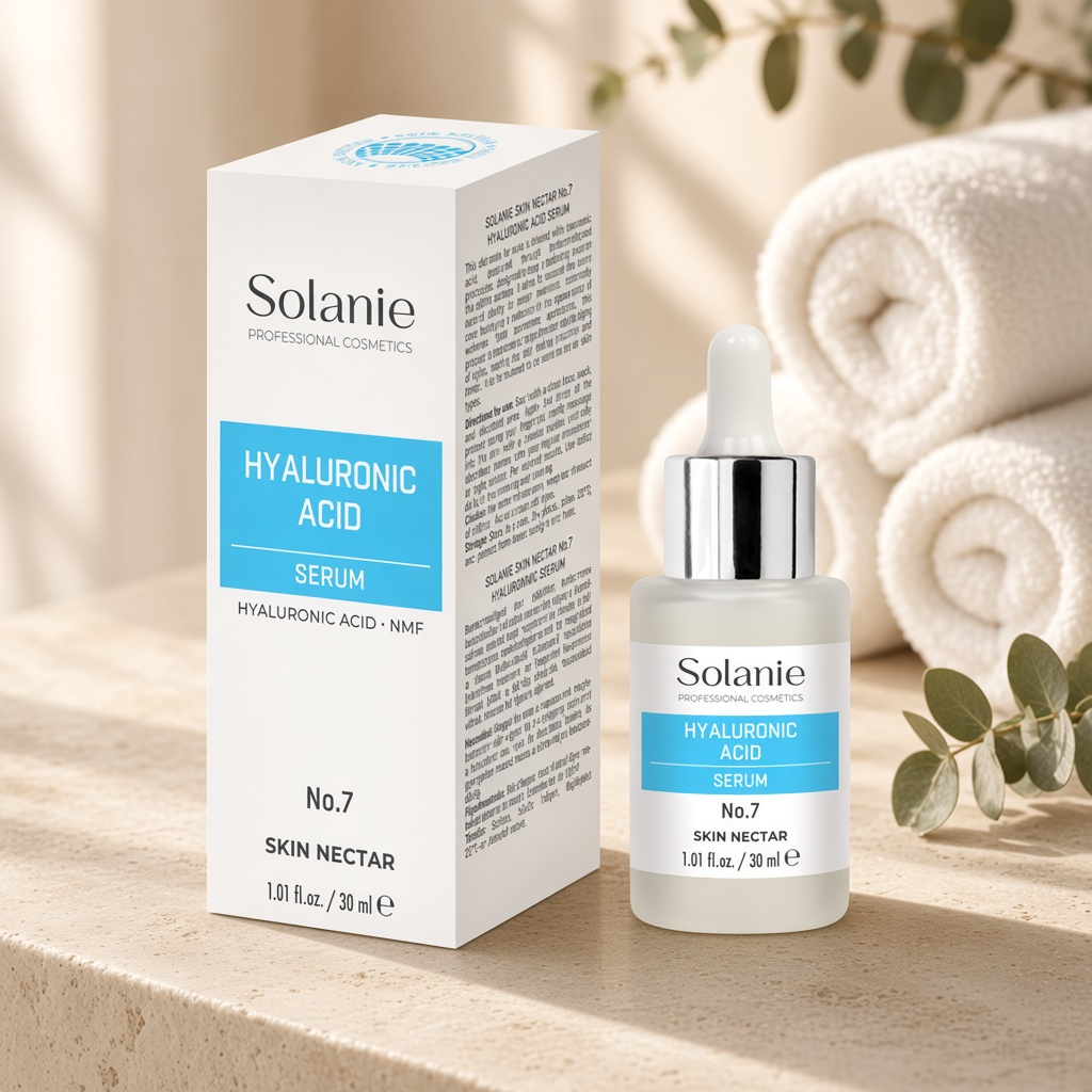 solanie skin nectar №7 hyaluronic acid serum Сыворотка №7 с гиалуроновой кислотой 30 мл SOLANIE Skin Nectar №7 Hyaluronic Acid serum Сыворотка №7 с гиалуроновой кислотой 30 мл — изображение 1
