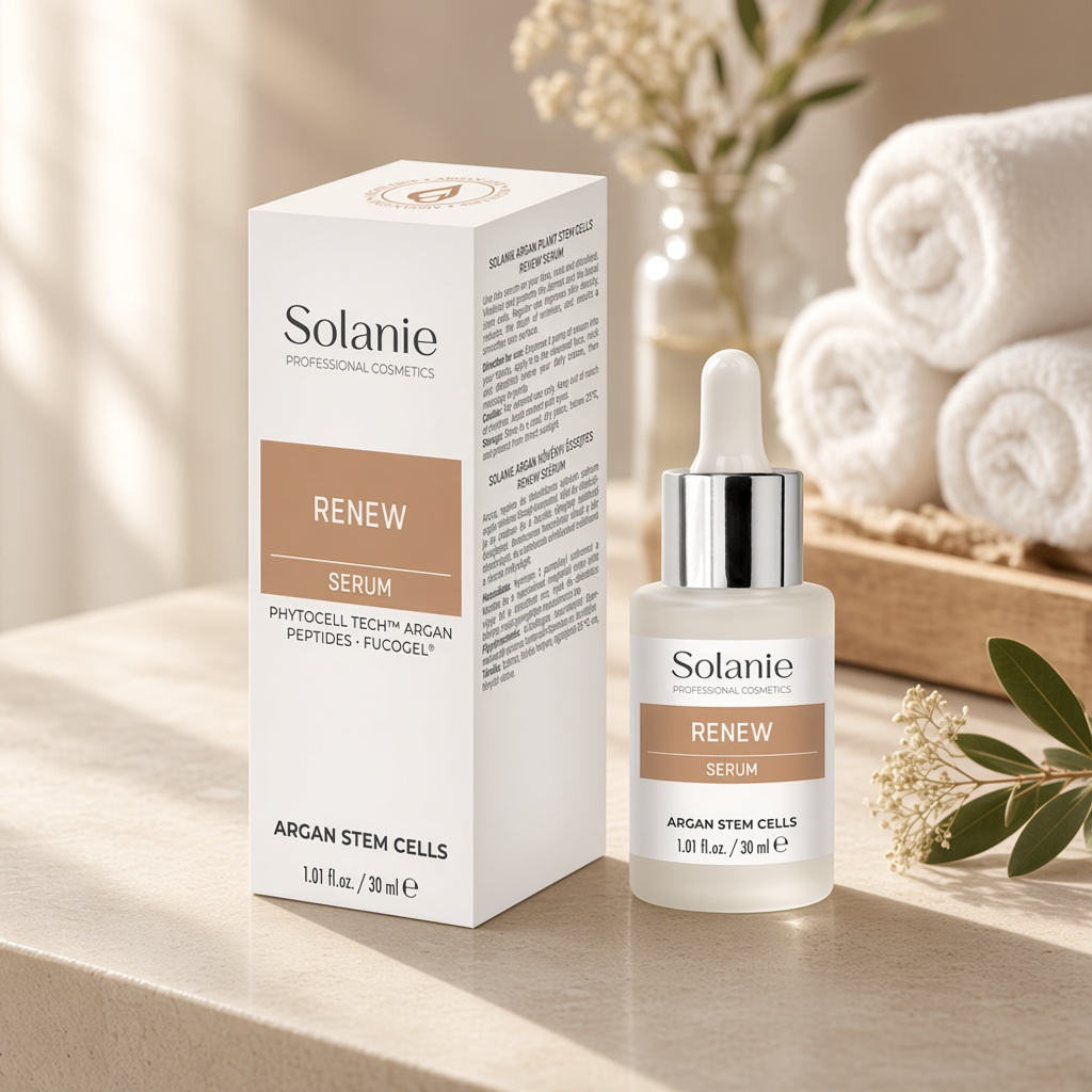 solanie argan plant stem cells renew serum Сыворотка ревитализирующая 30 мл SOLANIE ARGAN PLANT STEM CELLS Renew serum Сыворотка ревитализирующая 30 мл — изображение 1