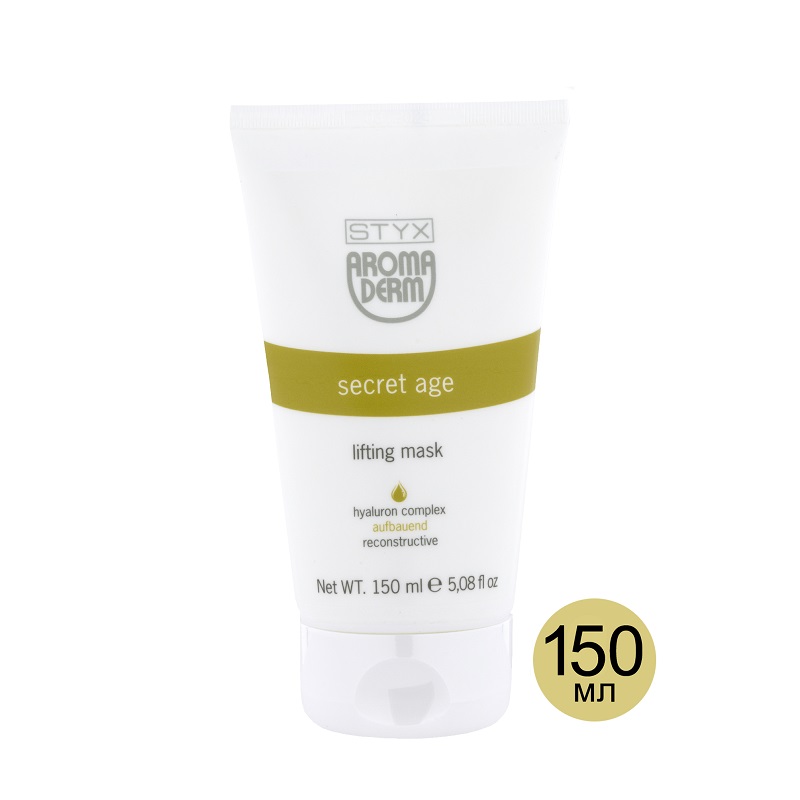 Крем маска secret age Лифтинговая / lifting mask, 150 мл, aromaderm anti aging de luxe, styx Крем-маска Secret Age Лифтинговая / Lifting mask, 150 мл, Aromaderm Anti-aging de luxe, STYX — изображение 1