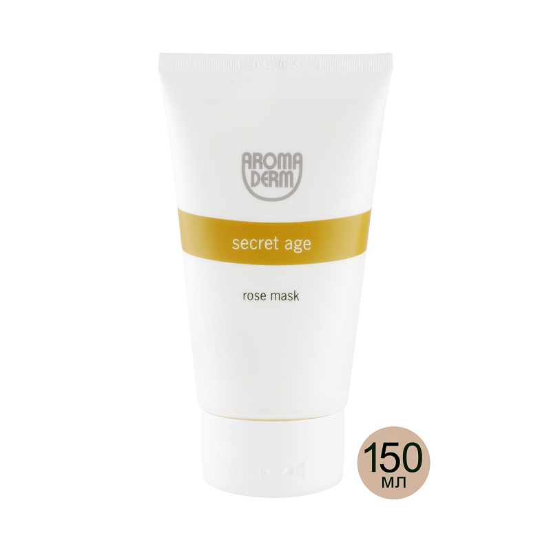 Крем маска secret age с Розой, Водорослями и Гиалуроном, 150 мл, aromaderm anti aging de luxe, styx Крем-маска Secret Age с Розой, Водорослями и Гиалуроном, 150 мл, Aromaderm Anti-aging de luxe, STYX — изображение 1