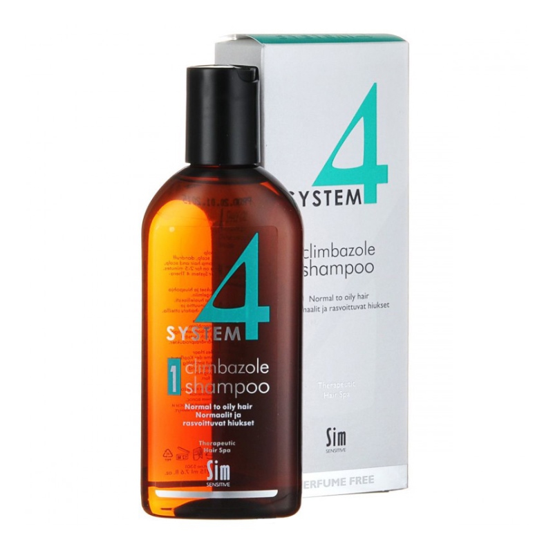 climbazole shampoo 1 / Шампунь терапевтический №1, 215мл, system 4 Climbazole Shampoo 1 / Шампунь терапевтический №1, 215мл, SYSTEM 4 — изображение 1