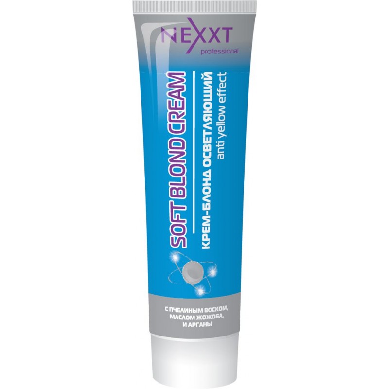 nexxt soft blond cream, Крем блонд осветляющий, 100 мл Nexxt Soft Blond Cream, Крем-блонд осветляющий, 100 мл — изображение 1