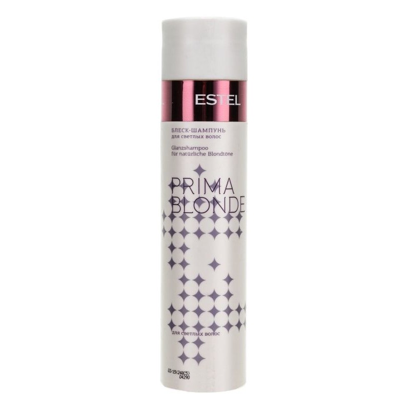 estel prima blonde, Шампунь блеск для светлых волос, 250 мл ESTEL Prima Blonde, Шампунь-блеск для светлых волос, 250 мл — изображение 1