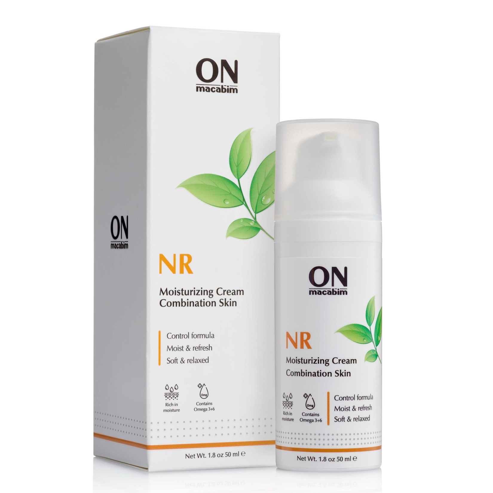 onmacabim nr moisturizing cream spf 15 Увлажняющий крем для смешанной кожи 50 мл ONMACABIM NR Moisturizing Cream SPF-15 Увлажняющий крем для смешанной кожи 50 мл — изображение 1