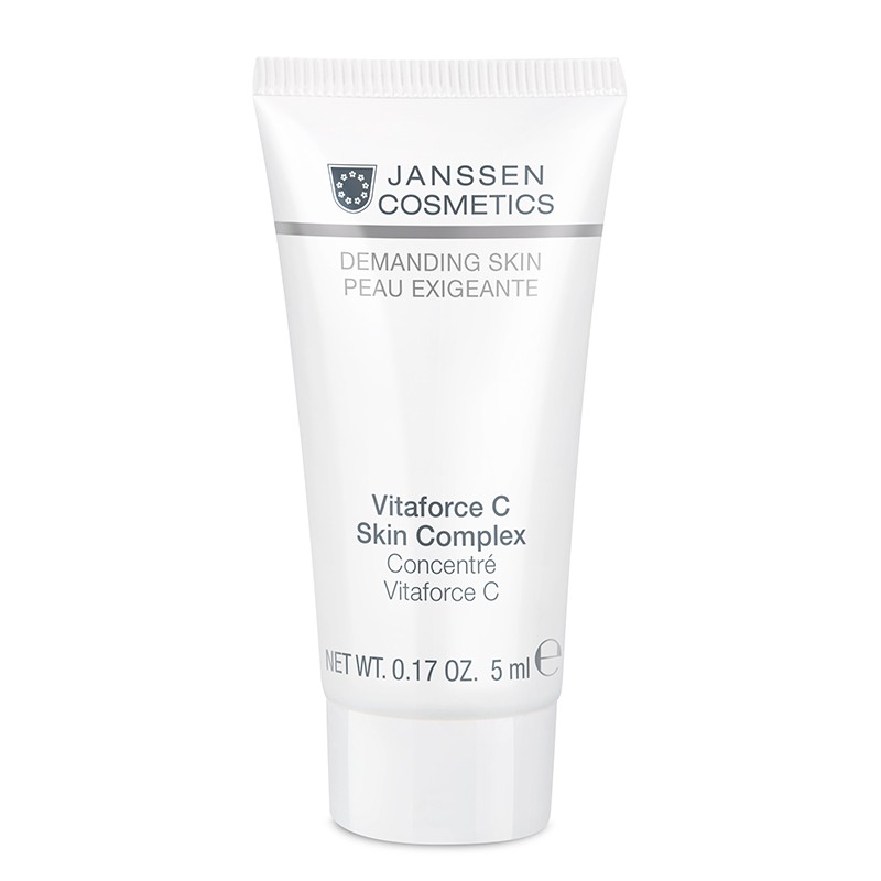 janssen vitaforce c skin complex Регенирирующий концентрат с витамином С 5 мл JANSSEN Vitaforce C Skin Complex Регенирирующий концентрат с витамином С 5 мл — изображение 1