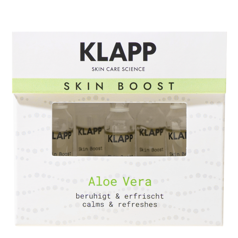klapp aloe vera skin boost Концентрат 5*2 мл KLAPP ALOE VERA Skin Boost Концентрат 5*2 мл — изображение 1