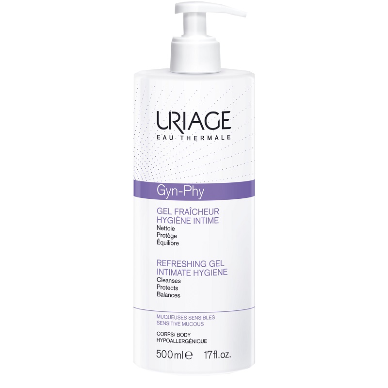 uriage gyn phy Гель для интимной гигиены ПРОМО 500 мл URIAGE Gyn-Phy Гель для интимной гигиены ПРОМО 500 мл — изображение 1