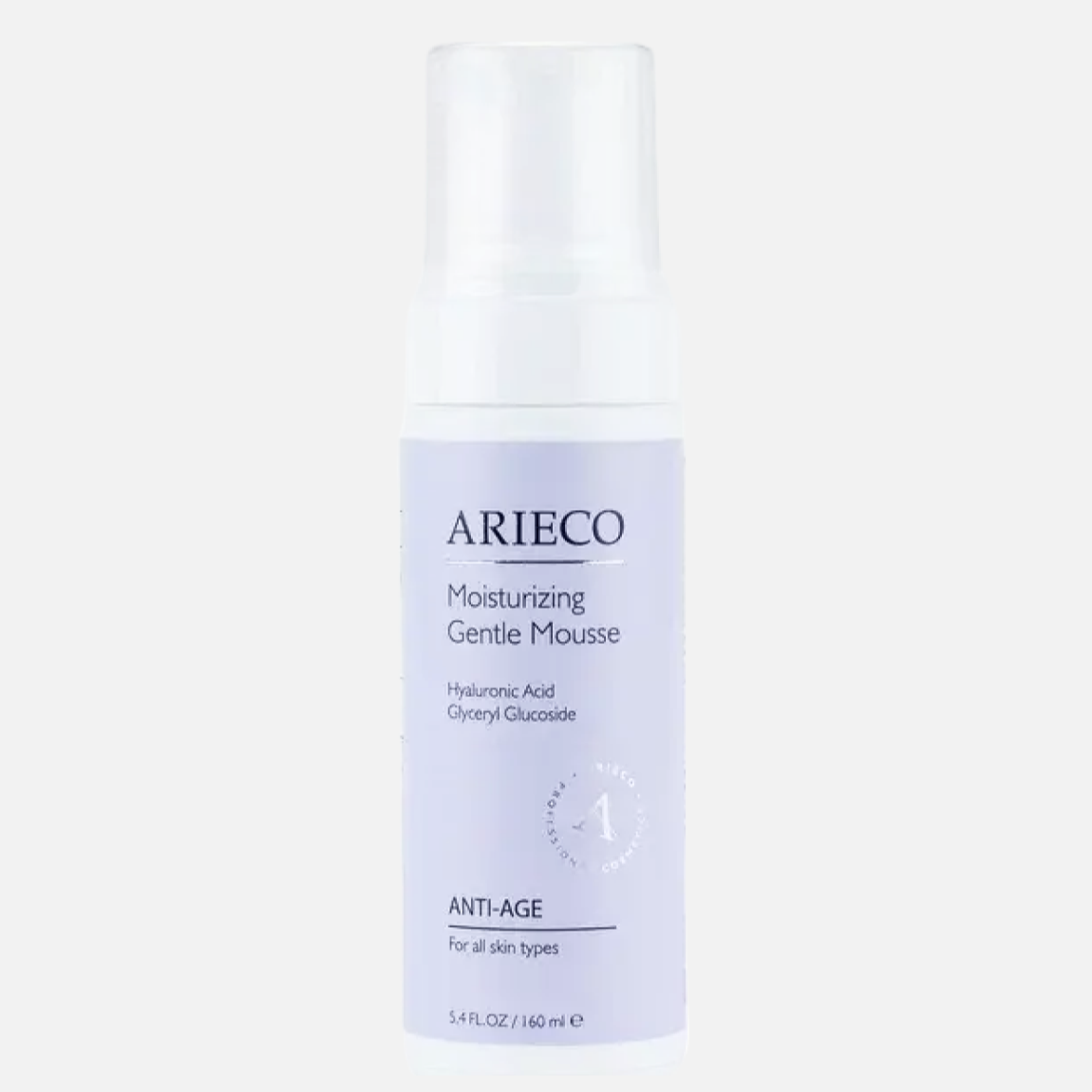 arieco moisturizing gentle mousse Увлажняющий мусс 160 мл Arieco Moisturizing Gentle Mousse Увлажняющий мусс 160 мл — изображение 1
