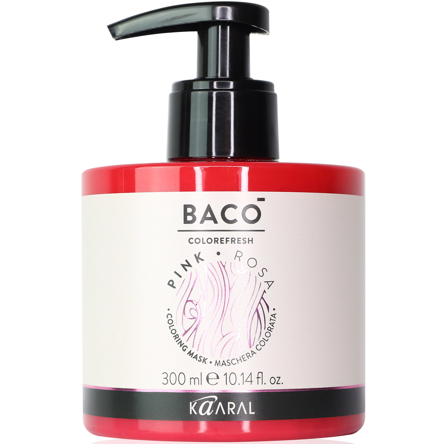 baco colorefresh coloring mask pink Тонирующая маска для волос Розовый 300 мл kaaral Baco Colorefresh Coloring Mask Pink Тонирующая маска для волос Розовый 300 мл KAARAL — изображение 1
