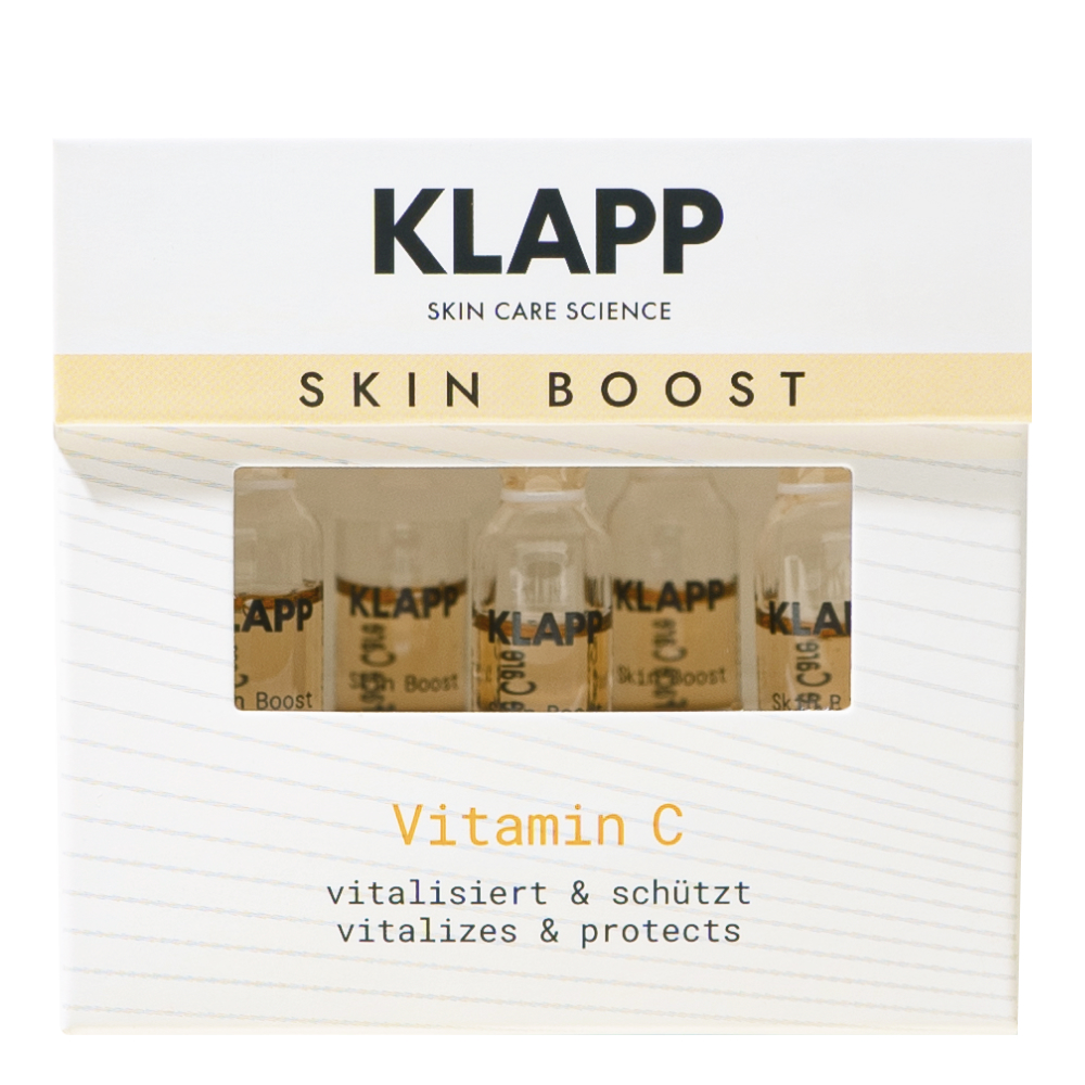 klapp vitamin c skin boost Концентрат 5*2 мл KLAPP VITAMIN C Skin Boost Концентрат 5*2 мл — изображение 1