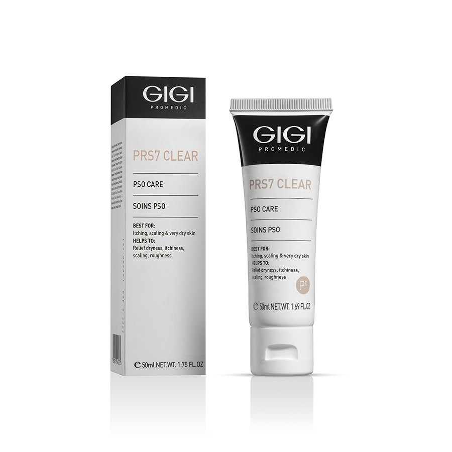 gigi prs7 clear pso care Крем Керато Регулятор при псориазе 50 мл GIGI PRS7 Clear PSO Care Крем Керато-Регулятор при псориазе 50 мл — изображение 1