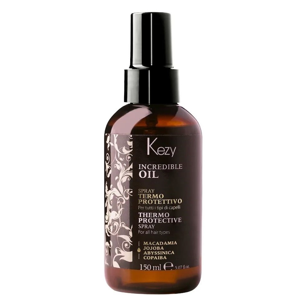 incredible oil Тhermoprotective spray Термозащитный спрей 150 мл kezy Incredible Oil Тhermoprotective spray Термозащитный спрей 150 мл KEZY — изображение 1