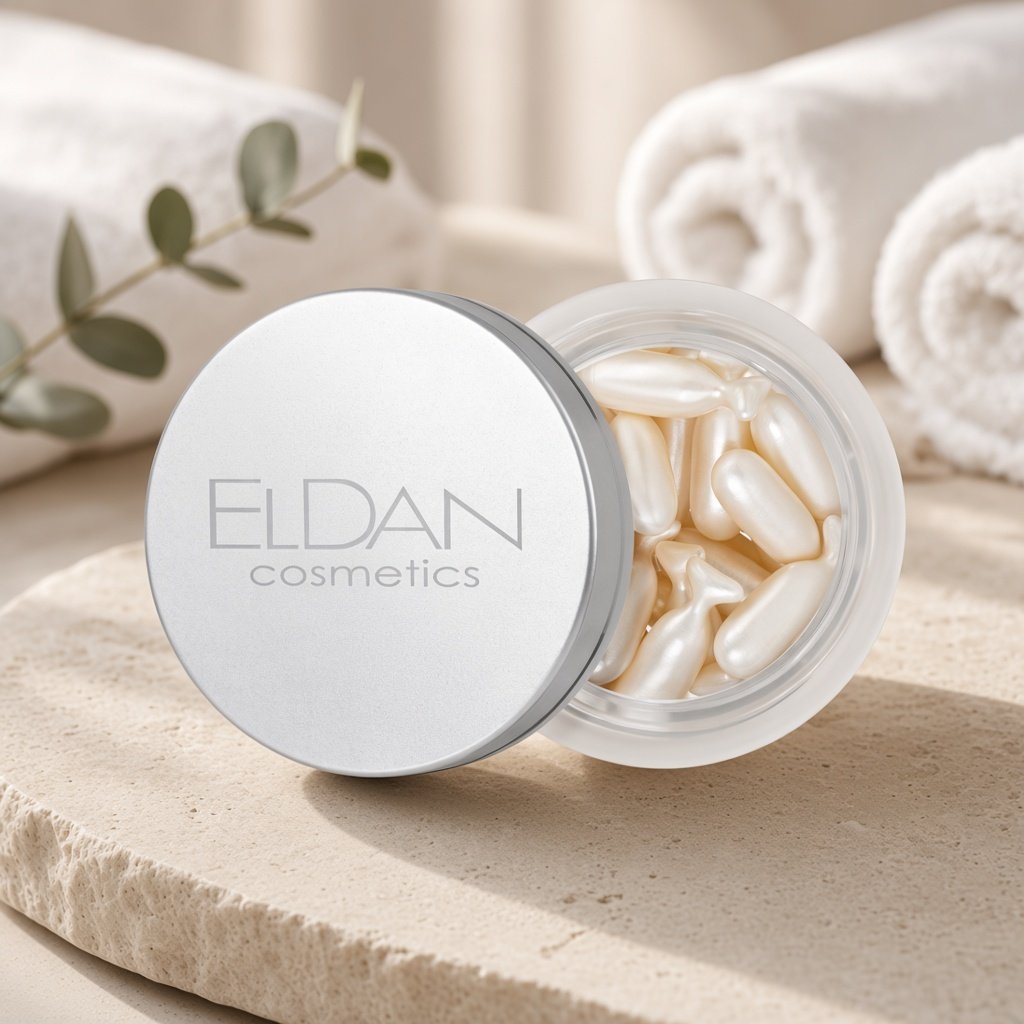 eldan premium retinol age perfect drops with retinol Обновляющие капсулы с ретинолом 0,2% 50 шт ELDAN Premium Retinol Age Perfect Drops With Retinol Обновляющие капсулы с ретинолом 0,2% 50 шт — изображение 1