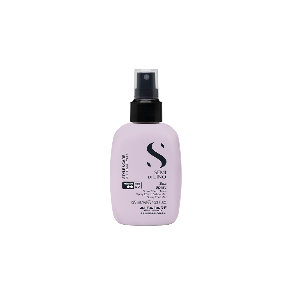 alf29696, Спрей для волос с морской солью средней фиксации sea spray sdl style & care, 125 мл, alfaparf milano ALFAPARF MILANO Semi di Lino Sea Spray Спрей для волос с морской солью средней фиксации 125 мл — изображение 1
