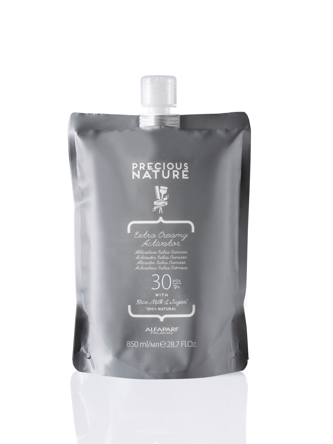 Экстракремовый активатор precious nature 9% (30 vol.) 850 мл alfaparf Экстракремовый активатор Precious Nature 9% (30 vol.) 850 мл ALFAPARF — изображение 1