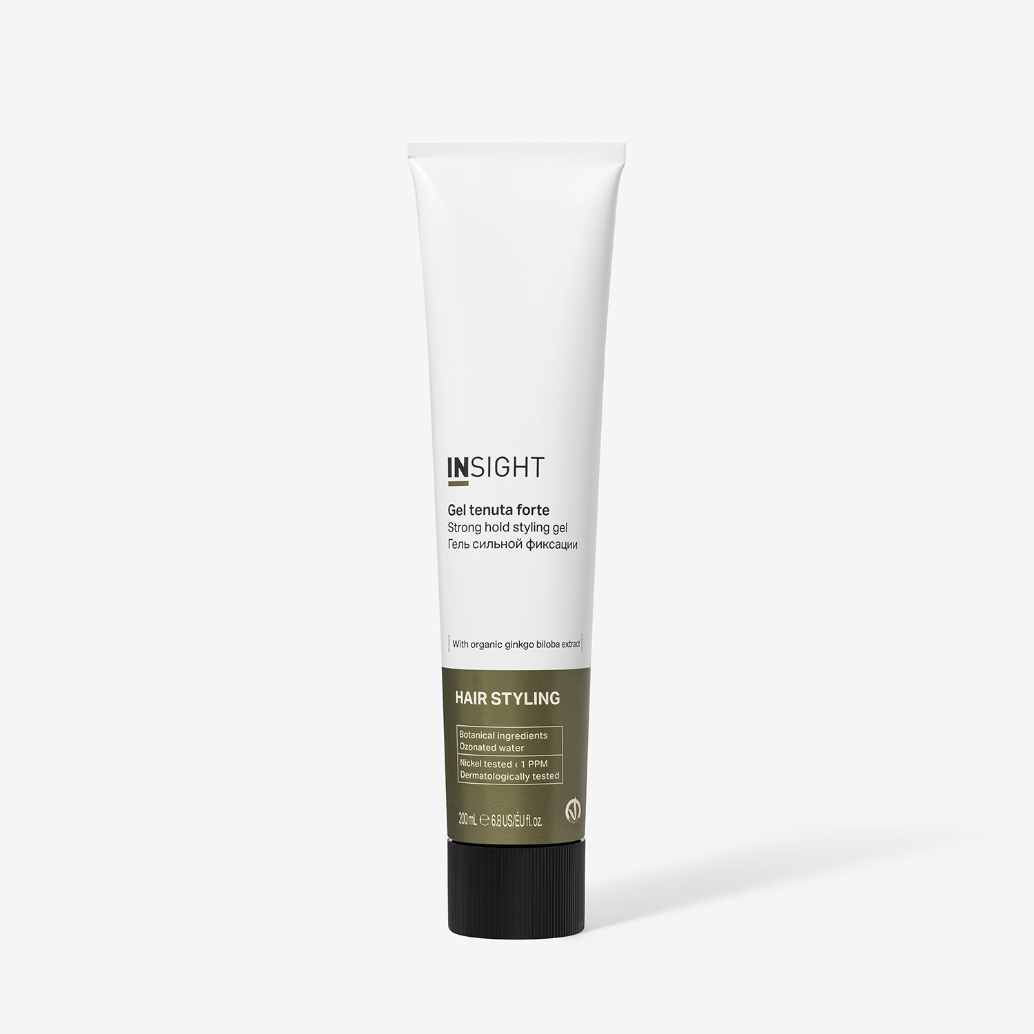 int334215/3, Гель сильной фиксации strong styling gel (200 мл) ist121 b/1521 INSIGHT Гель STRONG STYLING GEL сильной фиксации 200 мл — изображение 1