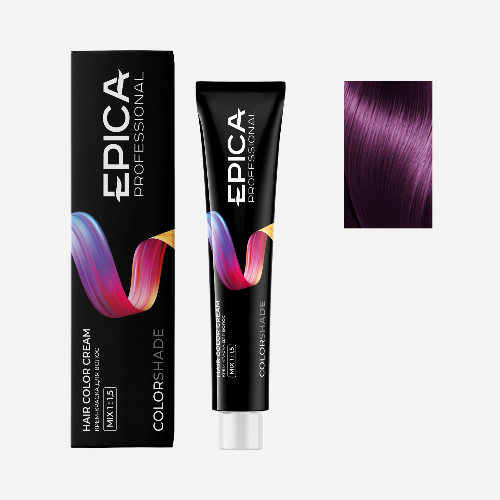 epi91195, 8.22 epica colorshade Крем краска светло русый фиолетовый интенсивный, 100 мл. EPICA Colorshade 8.22 Крем-краска светло-русый фиолетовый интенсивный 100 мл — изображение 1
