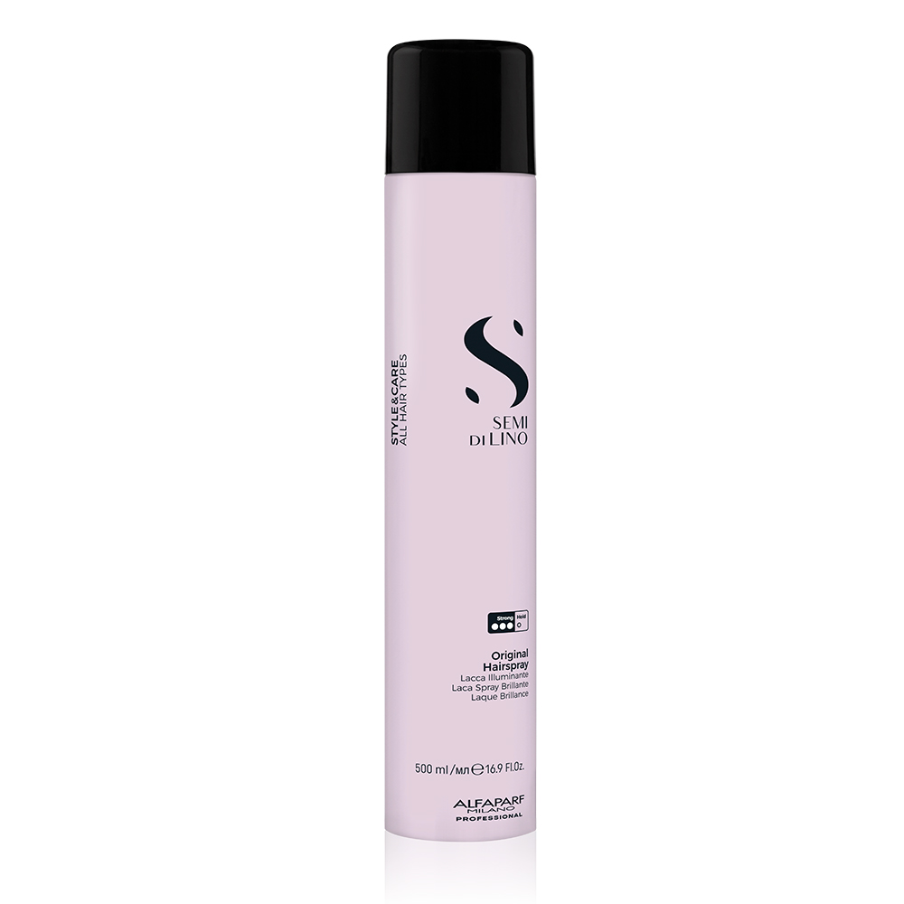 alf23356, Лак для волос сильной фиксации original hairspray sdl style & care, 500 мл, alfaparf milano Лак для волос сильной фиксации ORIGINAL HAIRSPRAY SDL STYLE & CARE 500 мл ALFAPARF MILANO — изображение 1