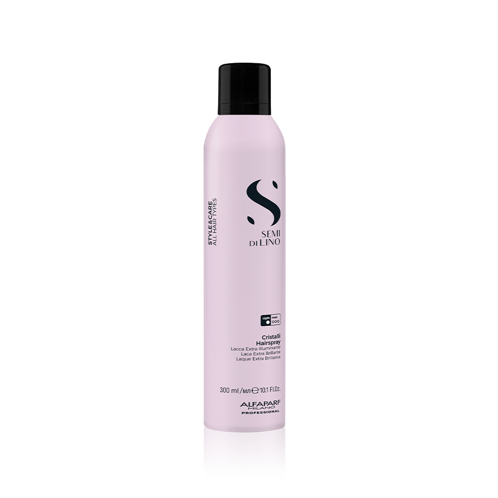 alf23363, Лак для волос, придающий блеск, лёгкой фиксации cristalli hairspray sdl style & care, 300 мл, alfaparf milano Лак для волос придающий блеск лёгкой фиксации CRISTALLI HAIRSPRAY SDL STYLE & CARE 300 мл ALFAPARF MILANO — изображение 1