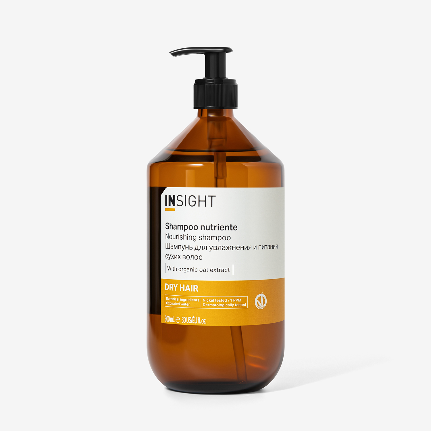 int334047/3,Шампунь для увлажнения и питания сухих волос dry hair new (900 мл) idr210/0531,insight INSIGHT DRY HAIR Шампунь для увлажнения и питания сухих волос 900 мл — изображение 1