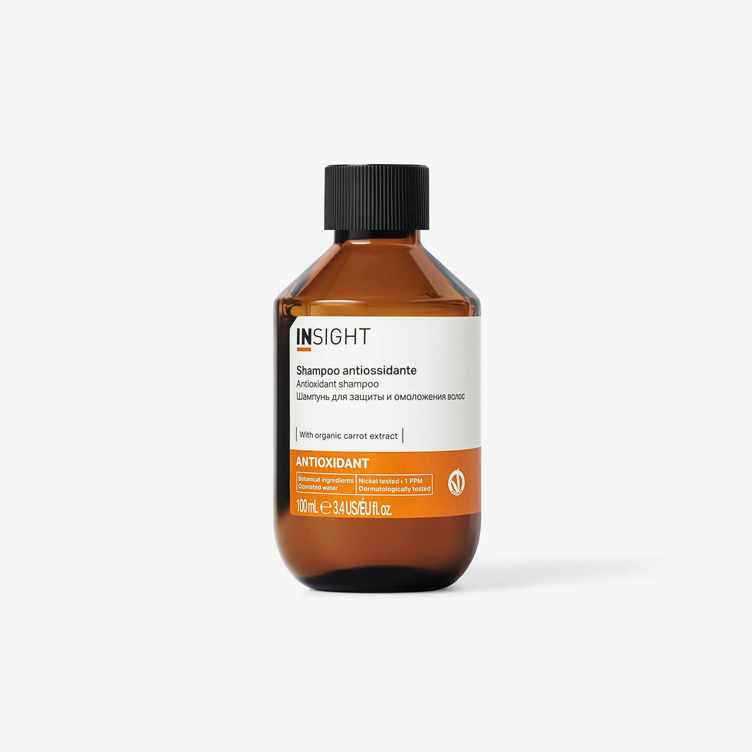 int334200/3, Шампунь для защиты и омоложения волос antioxidant new (100 мл) iao410/0180, insight INSIGHT Шампунь ANTIOXIDANT для защиты и омоложения волос 100 мл — изображение 1