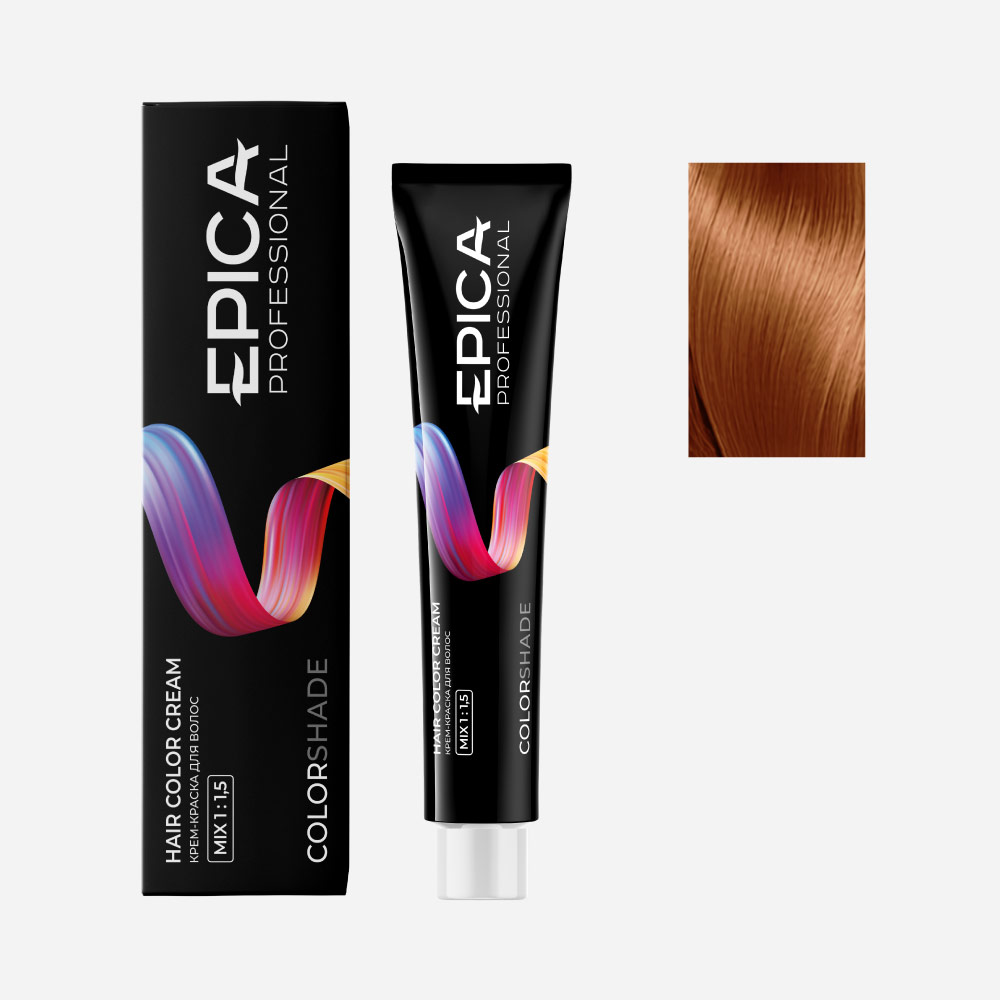 epi91068, 9.4 epica colorshade Крем краска блондин медный, 100 мл. EPICA Colorshade 9.4 Крем-краска блондин медный 100 мл — изображение 1
