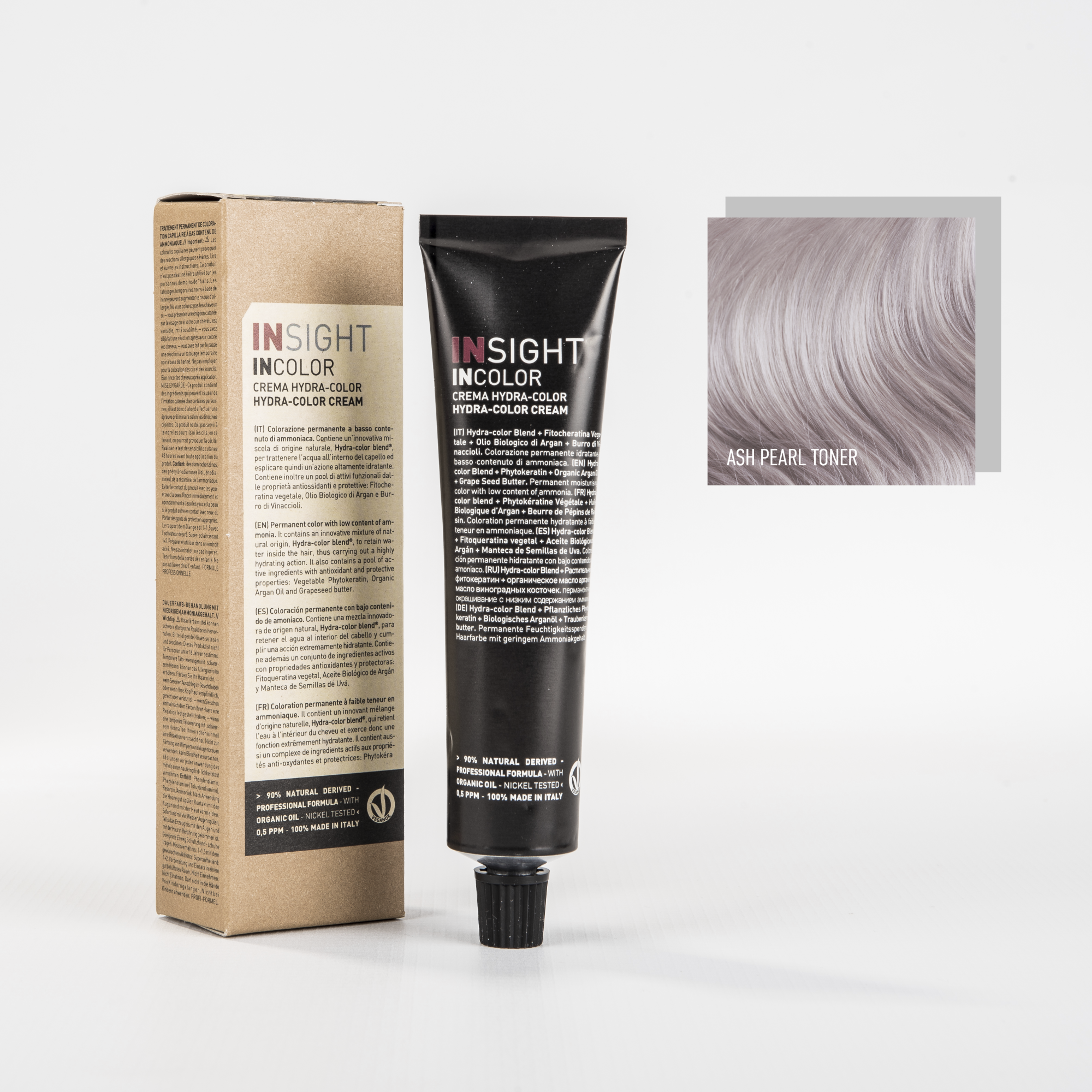 int334532, Тонер Пепельно жемчужный ash pearl toner (100 мл) inc140 apt/8231, insight INSIGHT Тонер перманентный пепельно-жемчужный ASH PEARL/8231 100 мл — изображение 1