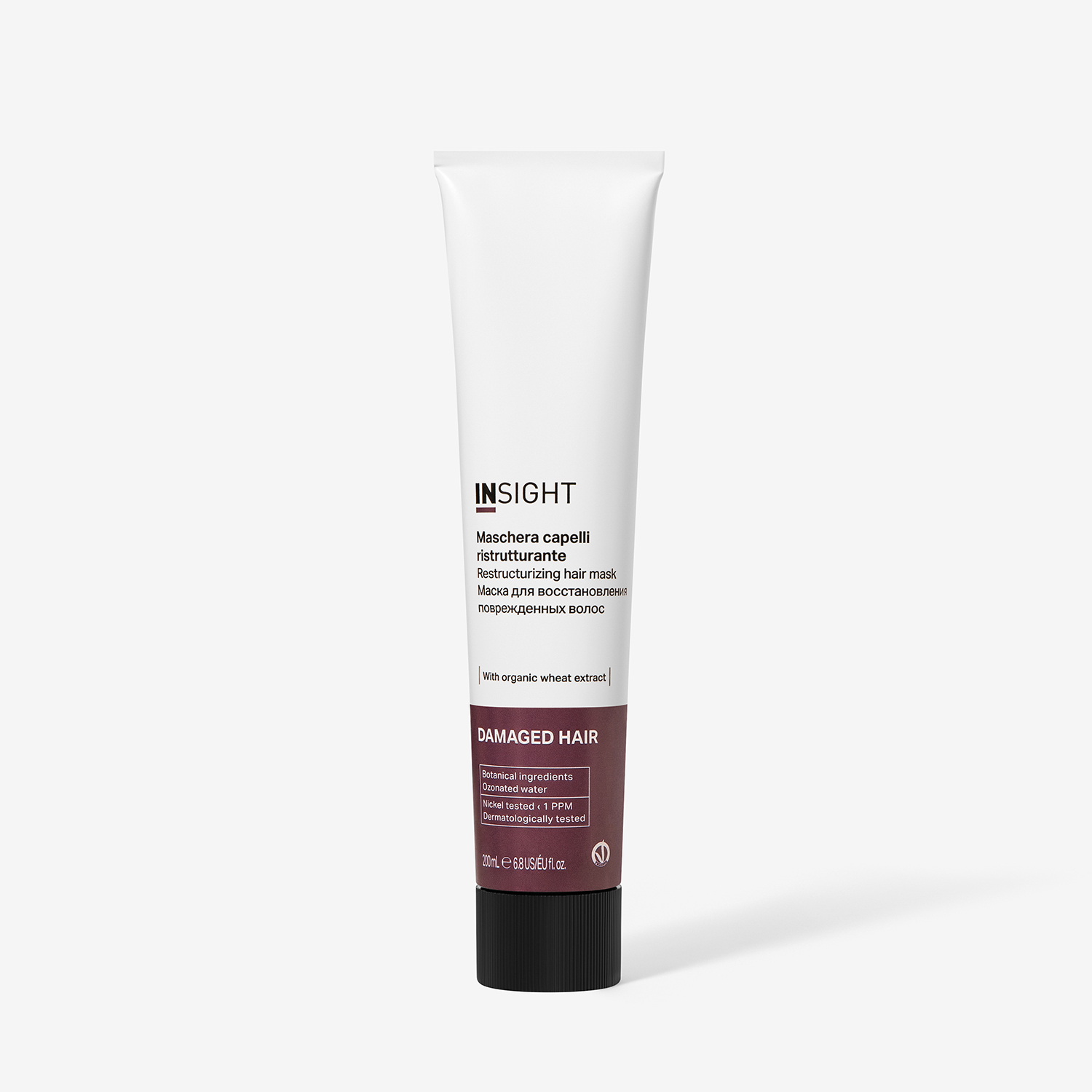 int334039/3,Маска для восстановления поврежденных волос damaged hair new (200 мл) ida312 b/0449,insight INSIGHT Маска DAMAGED HAIR для восстановления поврежденных волос 200 мл — изображение 1