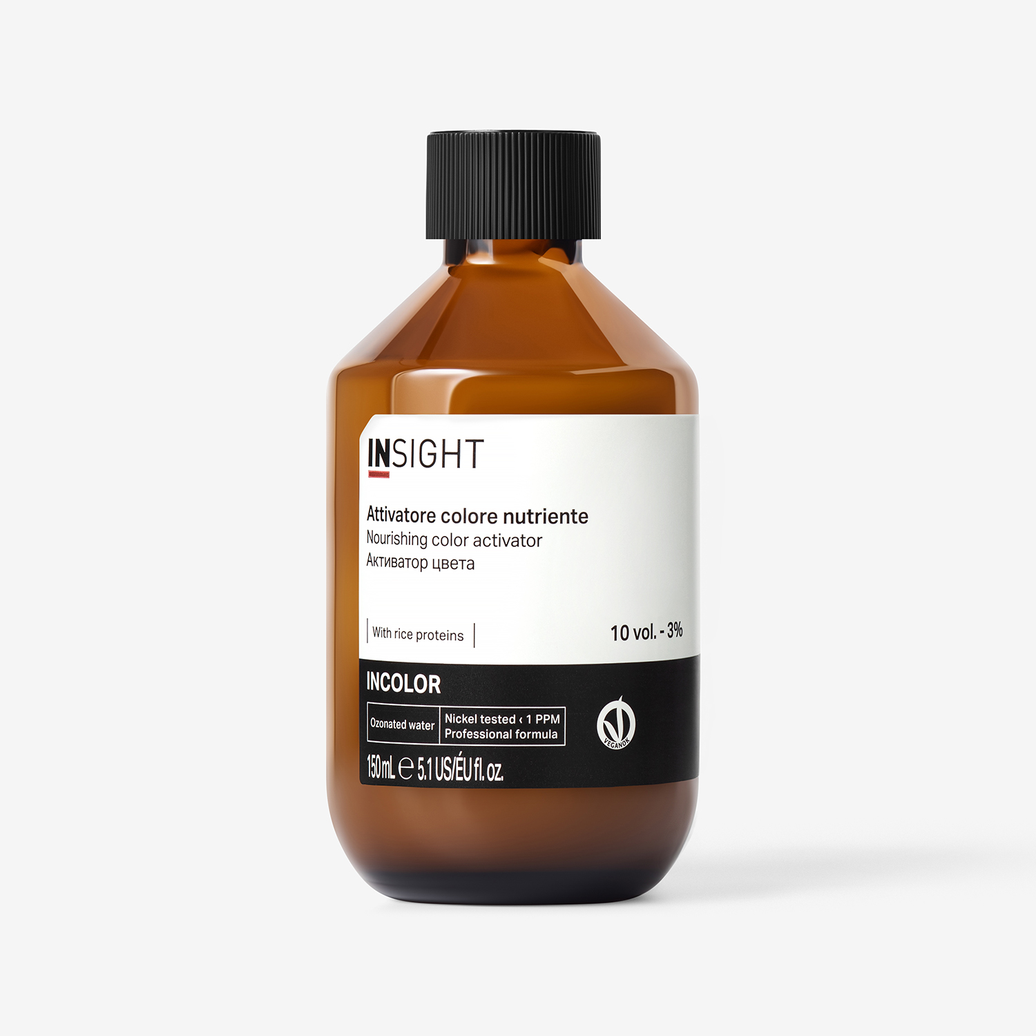 int334299, Протеиновый активатор 3% nourishing color activator (150 мл) pl2187hat1/6186, insight INSIGHT Протеиновый активатор 3% NOURISHING COLOR ACTIVATOR 150 мл — изображение 1