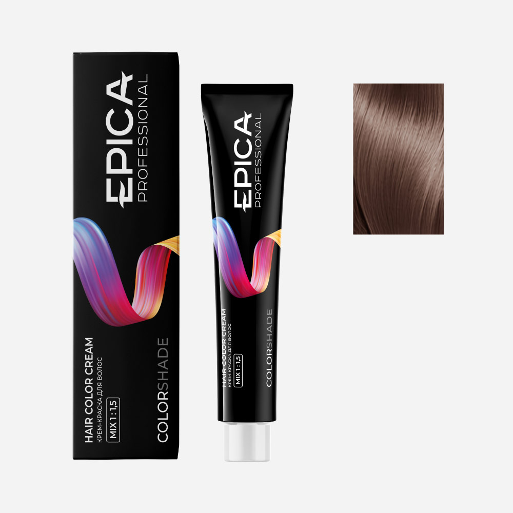 epi91210, 8.26 epica colorshade Крем краска светло русый перламутрово красный, 100 мл. EPICA Colorshade 8.26 Крем-краска светло-русый перламутрово-красный 100 мл — изображение 1