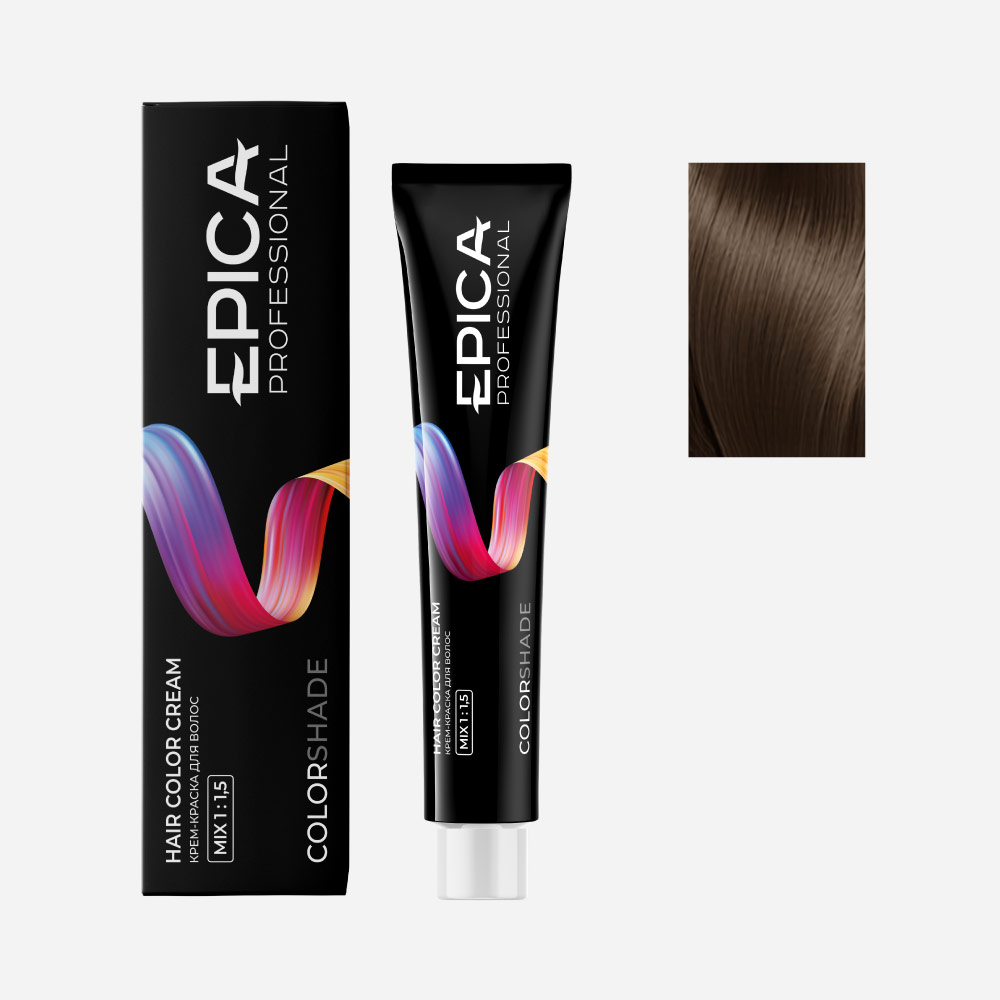 epi91214, 8.23 epica colorshade Крем краска светло русый перламутрово бежевый, 100 мл. EPICA Colorshade 8.23 Крем-краска светло-русый перламутрово-бежевый 100 мл — изображение 1