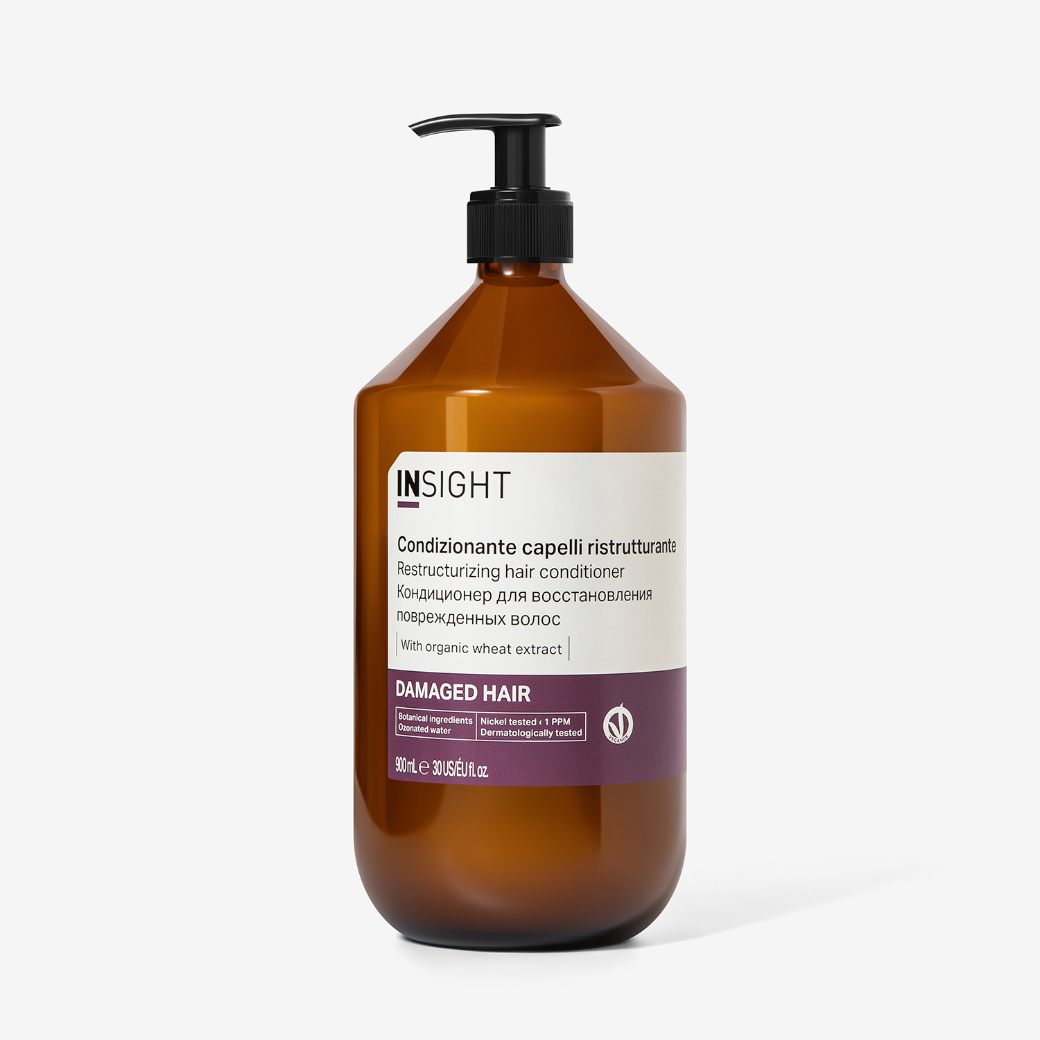 int334037/3,Кондиционер для восстановления поврежденных волос damaged hair new (900 мл) ida211/0395,insight INSIGHT Кондиционер DAMAGED HAIR для восстановления поврежденных волос 900 мл — изображение 1