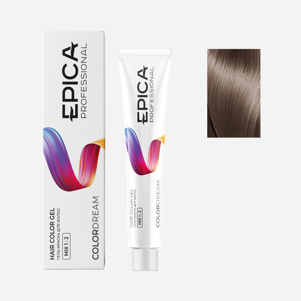 epi91128, 9.23 epica colordream Гель краска блондин перламутрово бежевый, 100 мл. EPICA Colordream 9.23 Гель-краска блондин перламутрово-бежевый 100 мл — изображение 1