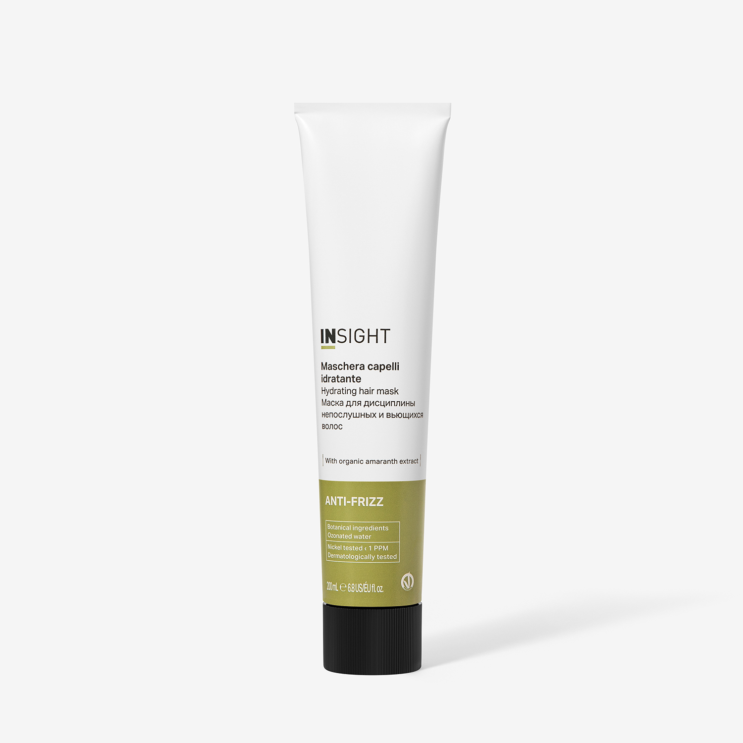 int334007/3,Маска для дисциплины непослушных и вьющихся волос anti frizz new (200 мл) iaf312 b/0067,insight INSIGHT Маска для дисциплины непослушных и вьющихся волос ANTI-FRIZZ 200 мл — изображение 1