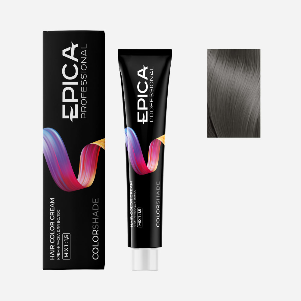 epi91188, 8.81 epica colorshade Крем краска светло русый жемчужно пепельный, 100 мл. EPICA Colorshade 8.81 Крем-краска светло-русый жемчужно-пепельный 100 мл — изображение 1