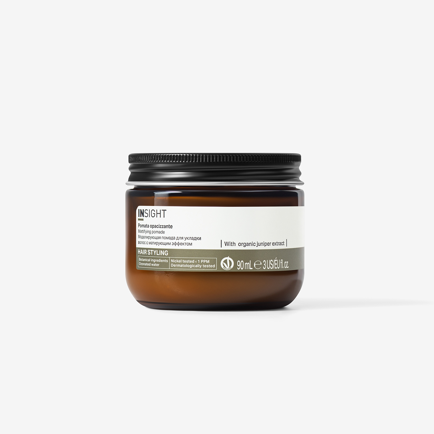 int334364/3, Моделирующая помада для укладки волос с матирующим эфф. mattifying pomade (90 мл) ist112/1507 insight INSIGHT Моделирующая помада MATTIFYING POMADE для укладки волос с матирующим эффектом 90 мл — изображение 1